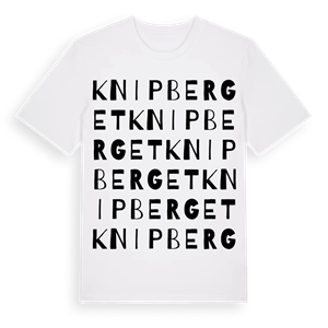 Knipberget ordlek t-shirt – ekologisk bomull t-shirt från Pinshirt