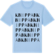 Blue Soul t-shirt med Knippan ordlek t-shirt