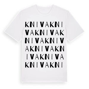 Kniva ordlek t-shirt – ekologisk bomull t-shirt från Pinshirt