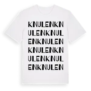 Knulen ordlek t-shirt – ekologisk bomull t-shirt från Pinshirt
