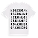Koberga ordlek t-shirt