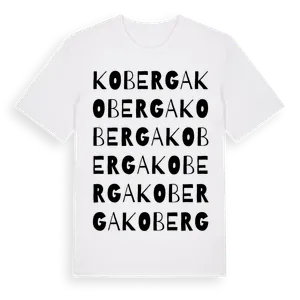 Koberga ordlek t-shirt – ekologisk bomull t-shirt från Pinshirt