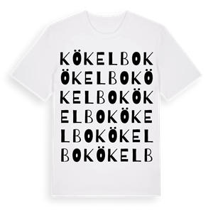 Kökelbo ordlek t-shirt – ekologisk bomull t-shirt från Pinshirt