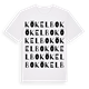 Kökelbo ordlek t-shirt