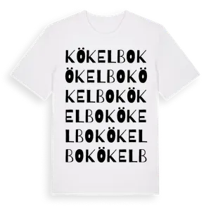 Kökelbo ordlek t-shirt – ekologisk bomull t-shirt från Pinshirt