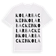 Kolarbacken ordlek t-shirt