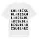 Kolares ordlek t-shirt