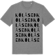 Mid Heather Gray t-shirt med Kölåsen ordlek t-shirt