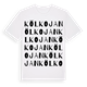 Kölkojan ordlek t-shirt