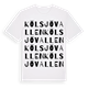 Kölsjövallen ordlek t-shirt