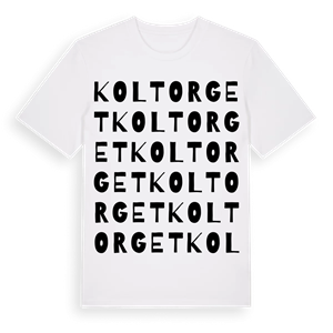 Koltorget ordlek t-shirt – ekologisk bomull t-shirt från Pinshirt