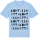 Blue Soul t-shirt med Komtillmåtta ordlek t-shirt