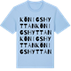 Blue Soul t-shirt med Königshyttan ordlek t-shirt