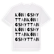 Königshyttan ordlek t-shirt