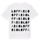 Kopparbo ordlek t-shirt