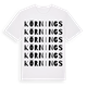 Körnings ordlek t-shirt