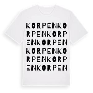 Korpen ordlek t-shirt – ekologisk bomull t-shirt från Pinshirt