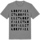 Mid Heather Gray t-shirt med Korpfallet ordlek t-shirt