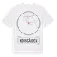 White t-shirt med Korsgården t-shirt