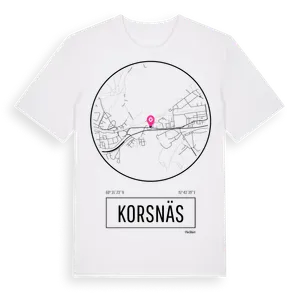 Korsnäs t-shirt – ekologisk bomull t-shirt från Pinshirt
