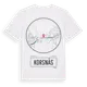 White t-shirt med Korsnäs t-shirt
