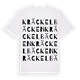 Kräckelbäcken ordlek t-shirt