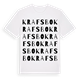 Krafsbo ordlek t-shirt