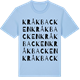 Blue Soul t-shirt med Kråkbacken ordlek t-shirt