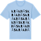 Blue Soul t-shirt med Kråknäs ordlek t-shirt