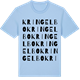 Blue Soul t-shirt med Kringelbo ordlek t-shirt