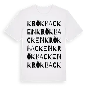 Krökbacken ordlek t-shirt – ekologisk bomull t-shirt från Pinshirt