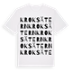 Kroksätern ordlek t-shirt