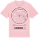Pink Cotton t-shirt med Krondiket t-shirt