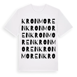 Kronmoren ordlek t-shirt – ekologisk bomull t-shirt från Pinshirt