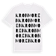 Kronmoren ordlek t-shirt
