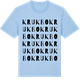 Blue Soul t-shirt med Krukbo ordlek t-shirt