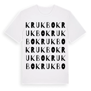 Krukbo ordlek t-shirt – ekologisk bomull t-shirt från Pinshirt
