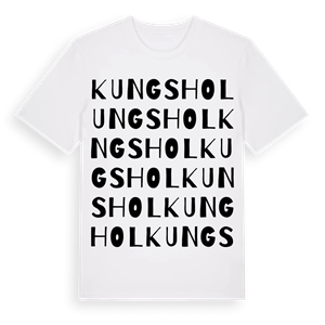 Kungshol ordlek t-shirt – ekologisk bomull t-shirt från Pinshirt
