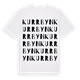 Kurrbyn ordlek t-shirt