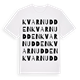 Kvarnudden ordlek t-shirt