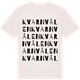 Vintage White t-shirt med Kvarnvålen ordlek t-shirt