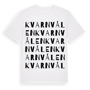 Kvarnvålen ordlek t-shirt – ekologisk bomull t-shirt från Pinshirt