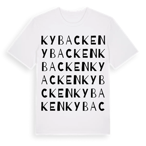 Kybacken ordlek t-shirt – ekologisk bomull t-shirt från Pinshirt