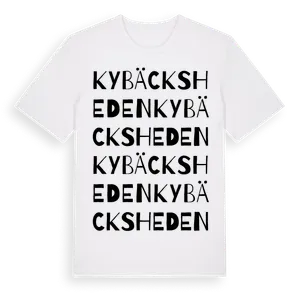 Kybäcksheden ordlek t-shirt – ekologisk bomull t-shirt från Pinshirt