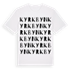Kyrkbyn ordlek t-shirt