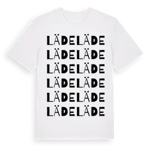 Läde ordlek t-shirt – ekologisk bomull t-shirt från Pinshirt