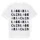 Laggarbacken ordlek t-shirt