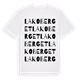Lakoberget ordlek t-shirt