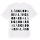 Långbodarna ordlek t-shirt