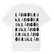 Långö bruk ordlek t-shirt